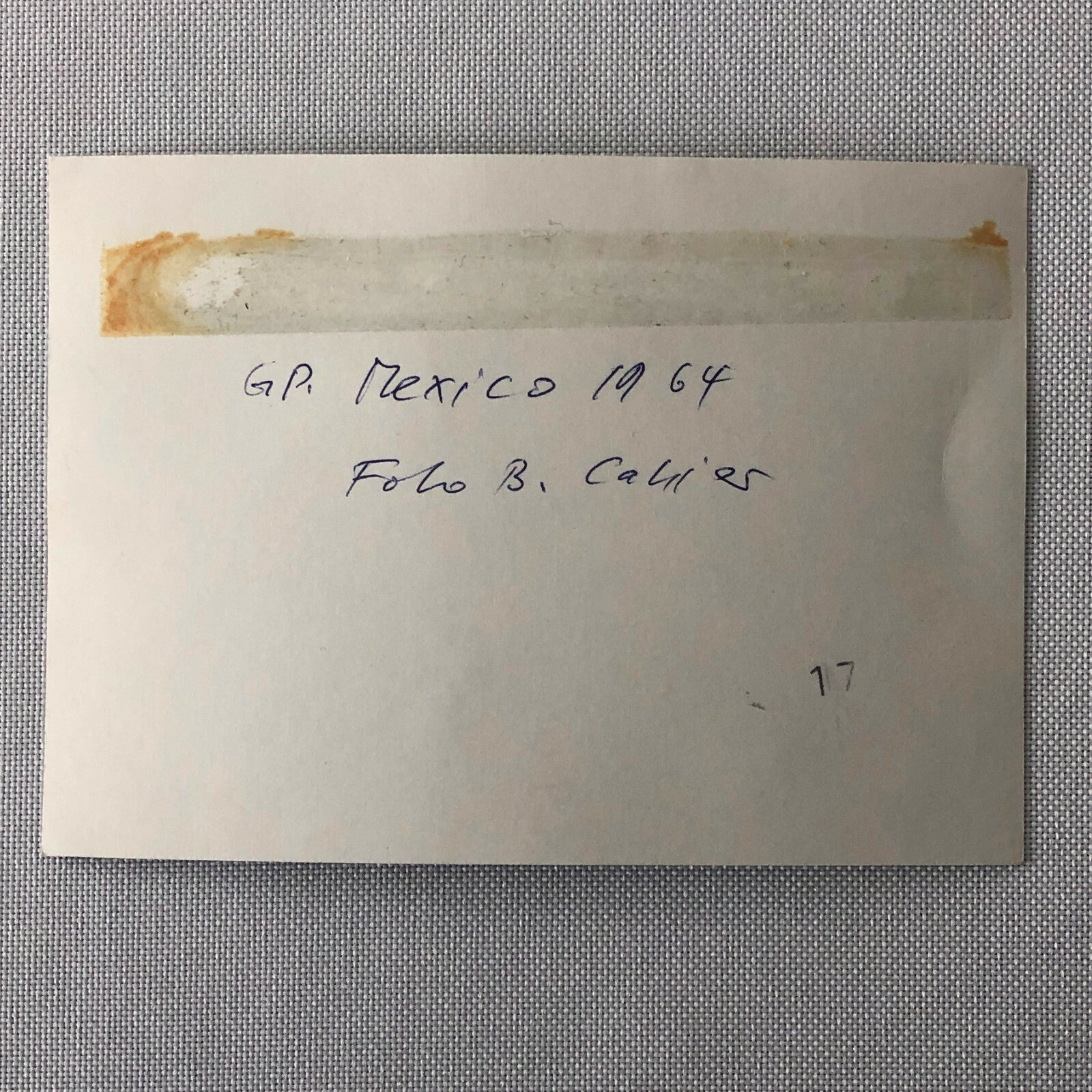 Vintage 1964 Mexico Grand Prix Car Racing Photo Photograph Bernard Cahier 