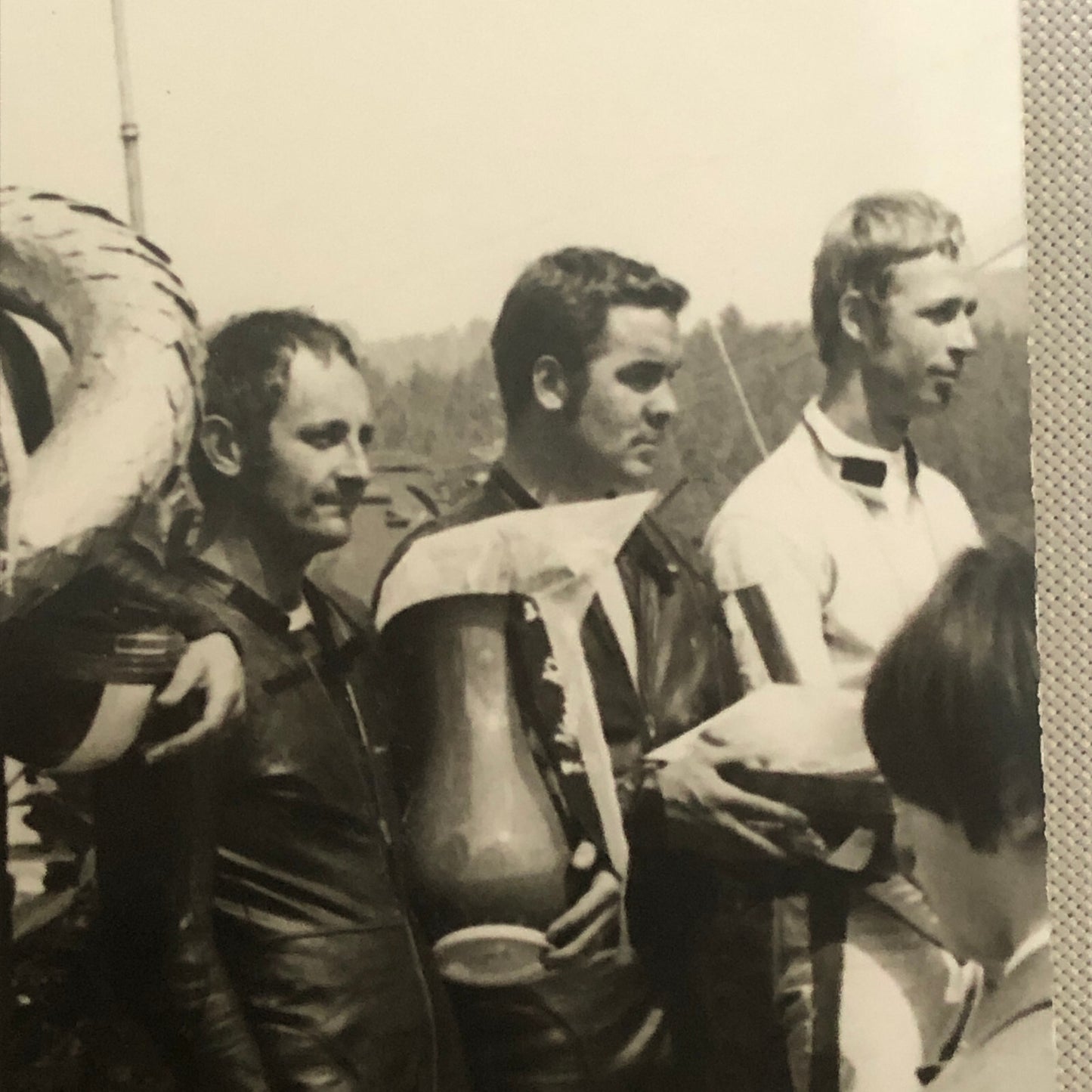 Vintage Motorcycle Racing Photo photograph Germany Race Winner