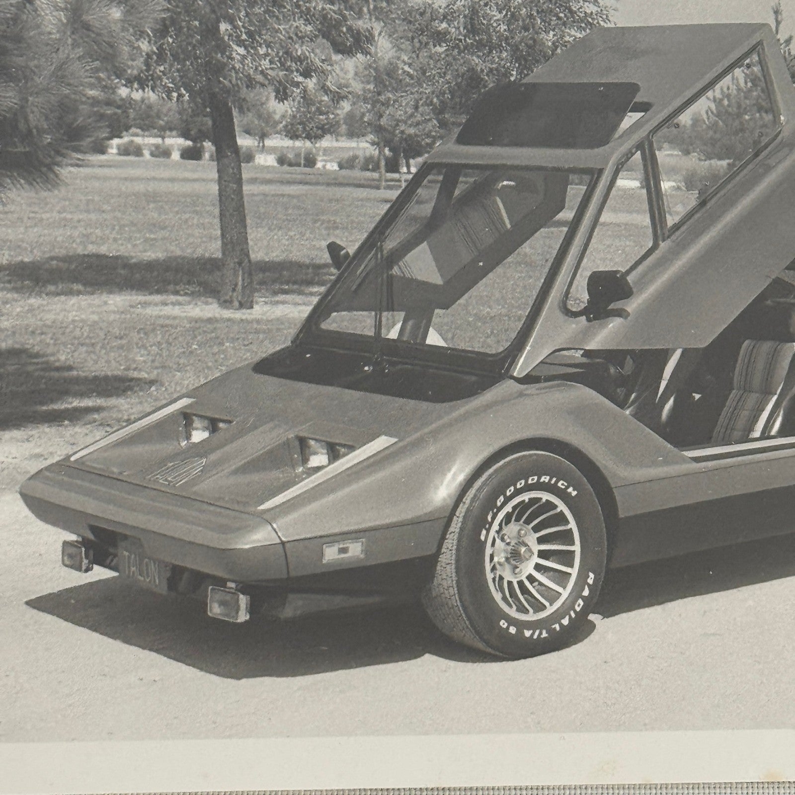 Vintage Talon Kit Car Photo Photograph VW Volkswagen Based