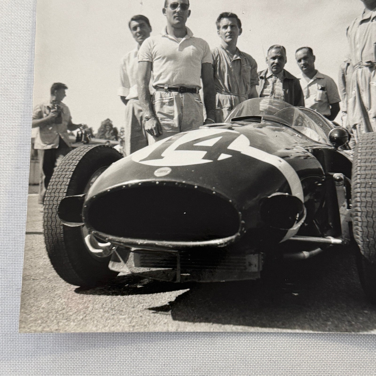 Stirling Moss Copper Climax T43 Argentine Grand Prix Racing Photo Photograph