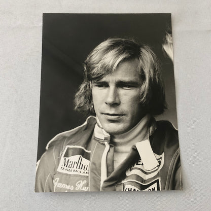 James Hunt Grand Prix Formula One F1 Racing Driver Portrait Photo Photograph