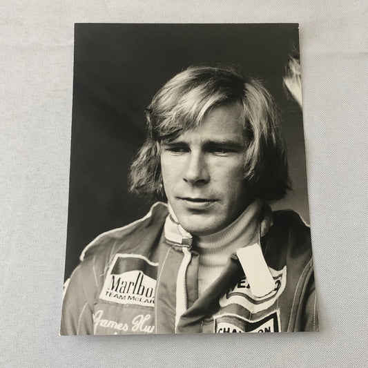 James Hunt Grand Prix Formula One F1 Racing Driver Portrait Photo Photograph