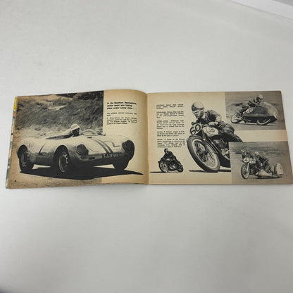 1959 Castrol Racing Achievements Brochure Rally Rallye Motorcycle Land Speed +