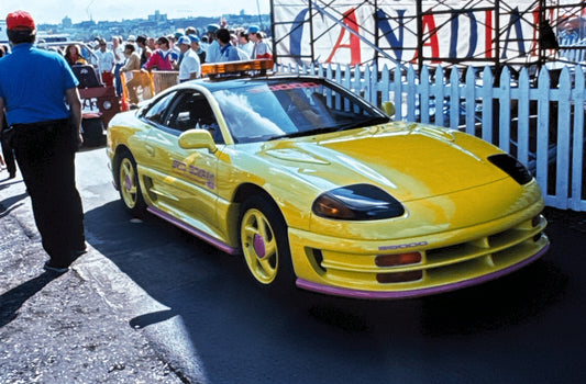 35MM Vintage Photo Slide Dodge Stealth Indy Racing Pace Car Race