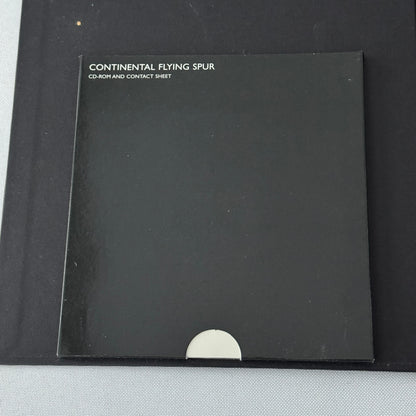 Bentley Continental Flying Spur Car Press Kit Brochure Book with CD SPANISH