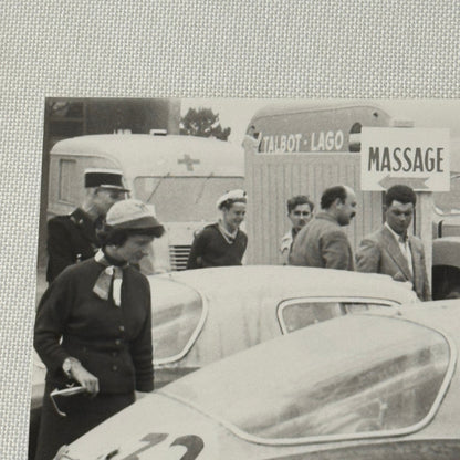 Lancia D20 LeMans 1953 Racing Photo Photograph Vintage Image Modern Print