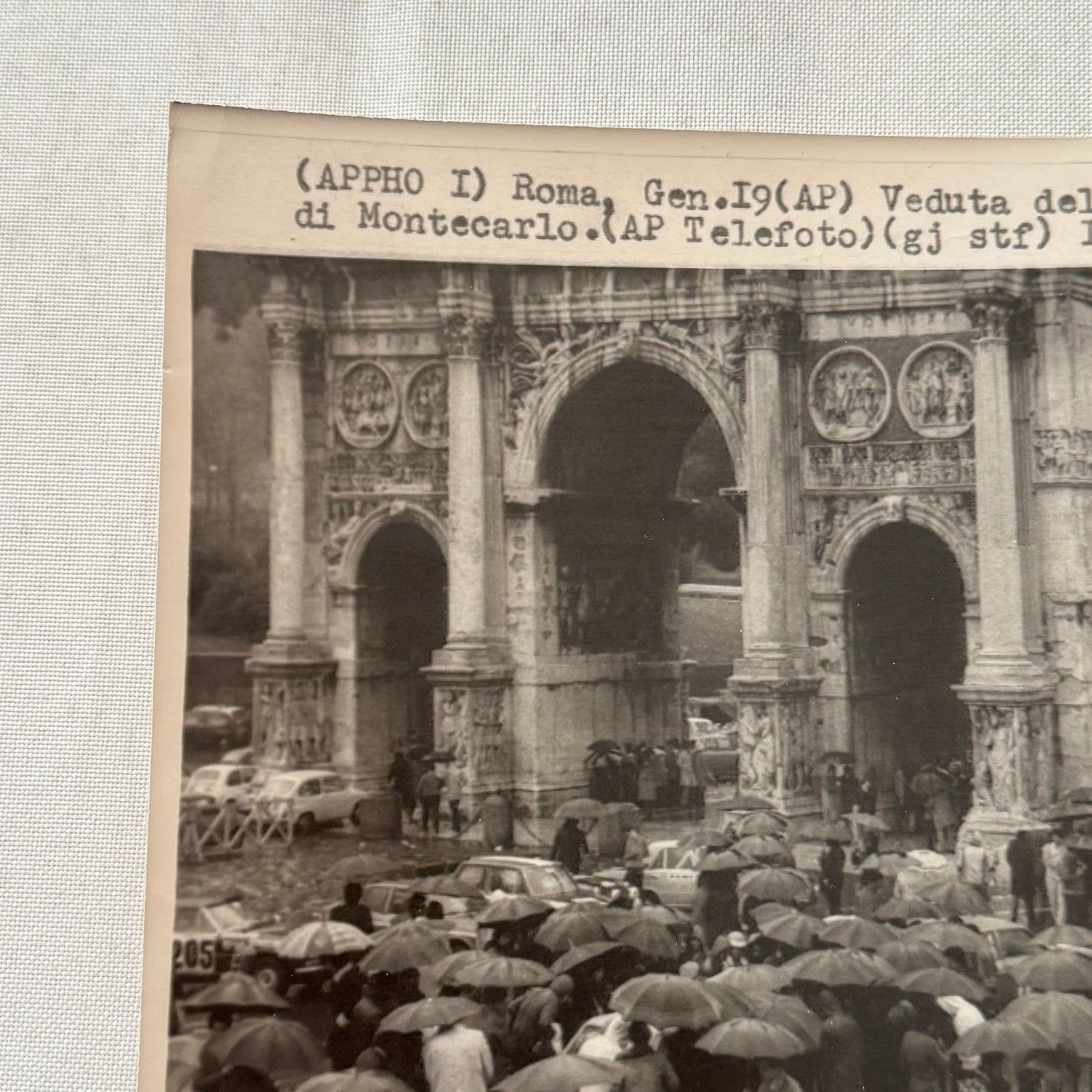 1973 Rally Rallye Monte Carlo Italian Press Photo Photograph Vintage Cars Car