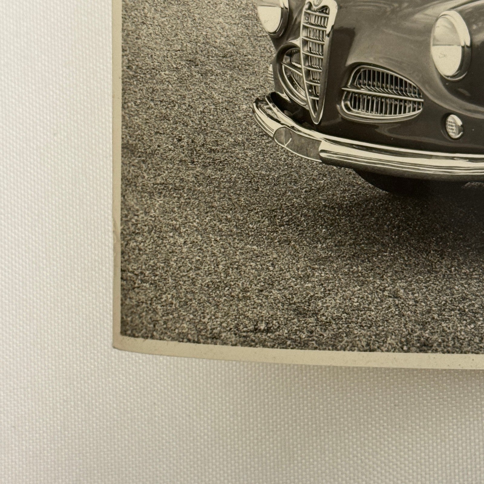 Vintage Alfa Romeo 1900 Photo Photograph 1965 Date Stamp Touring Coachbuilder