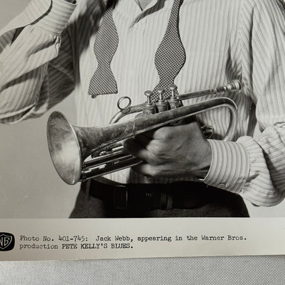 Vintage Movie Press Photo Photograph Jack Webb Pete Kelly's Blues