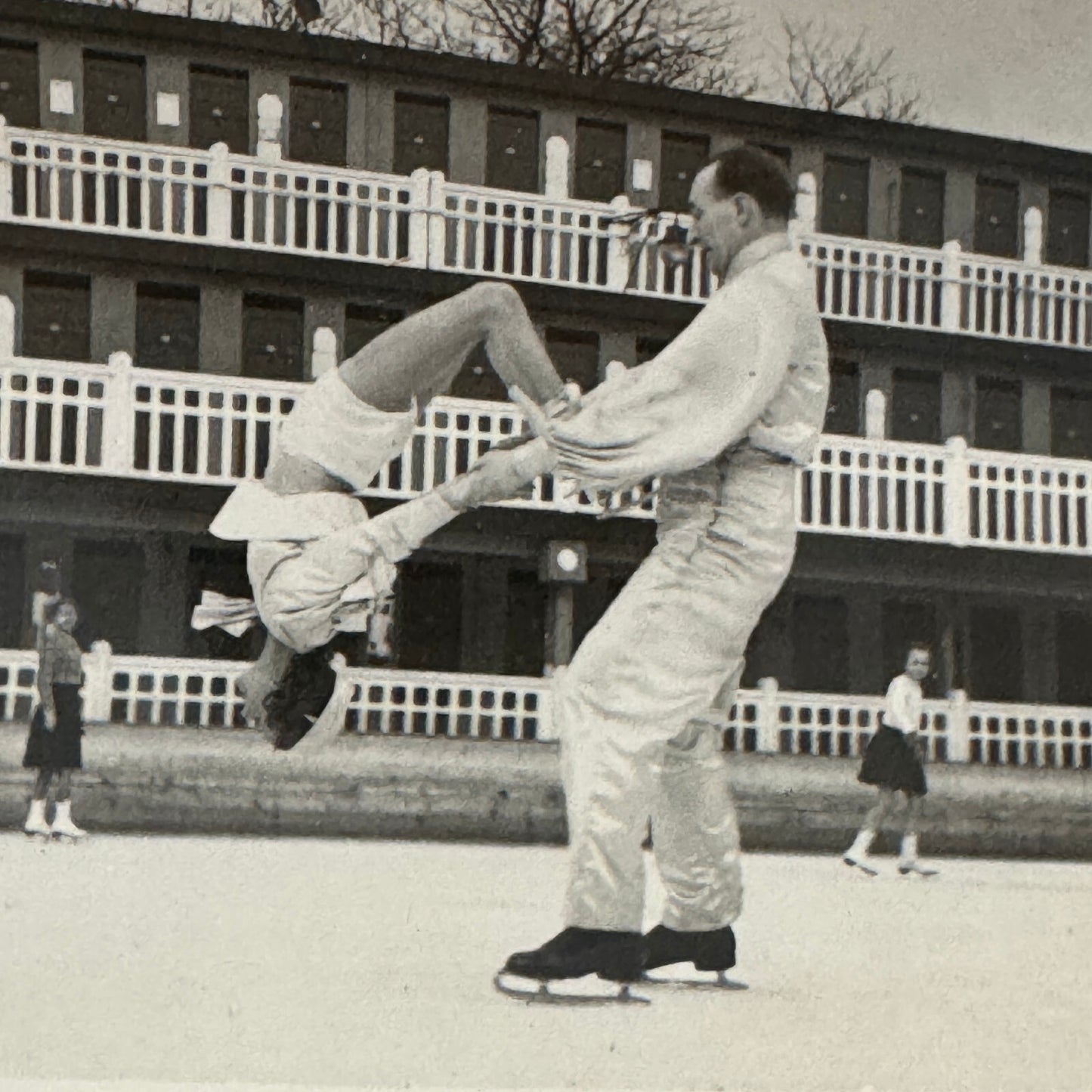 Circus Rollerskating Roller Skate Circus Act Photo Photograph The Skating Jewels