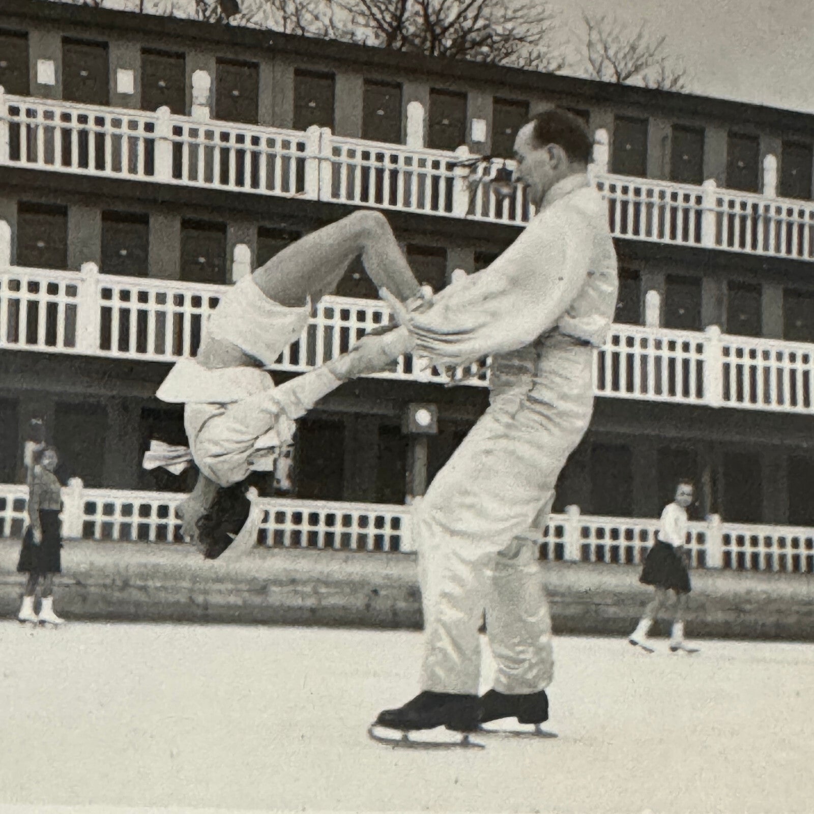 Circus Rollerskating Roller Skate Circus Act Photo Photograph The Skating Jewels