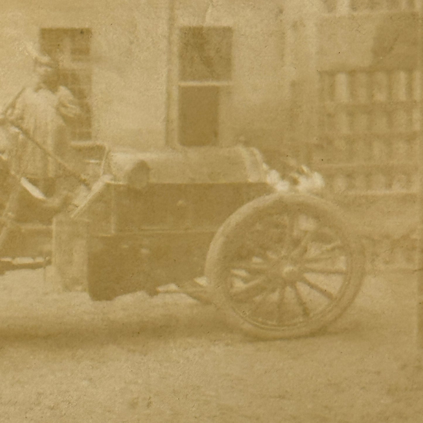 Vintage Photograph Photo Antique People in Early Automobile Car