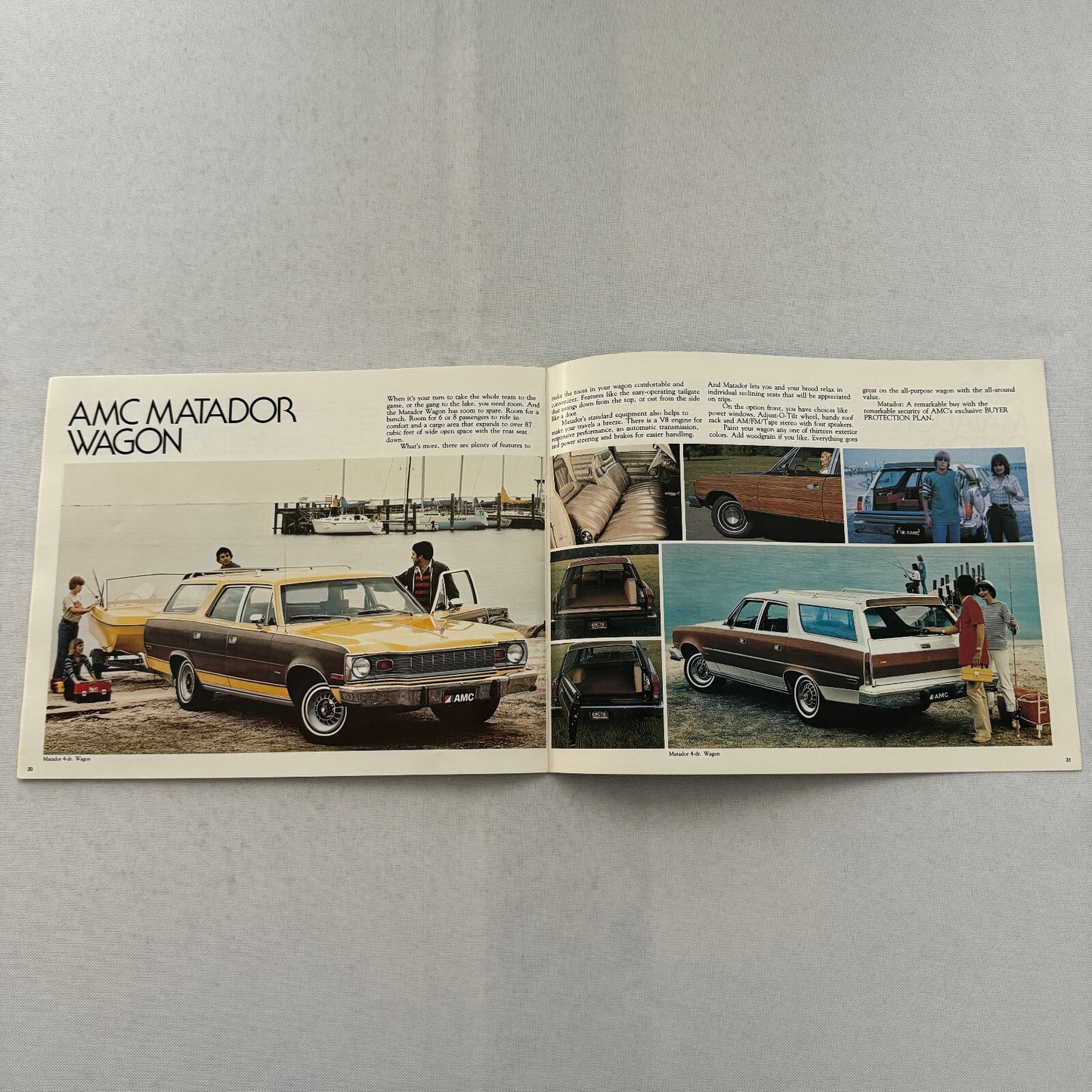 1978 AMC Car Sales Brochure Catalog AMC Concord Pacer Gremlin AMX Matador