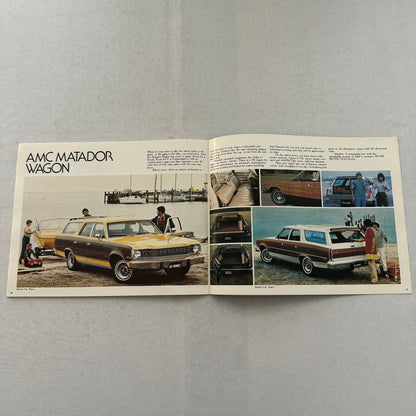 1978 AMC Car Sales Brochure Catalog AMC Concord Pacer Gremlin AMX Matador