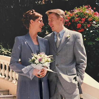 Mika Hakkinen Racing Driver Wedding Photo Photograph Monaco Eria Honkkanen