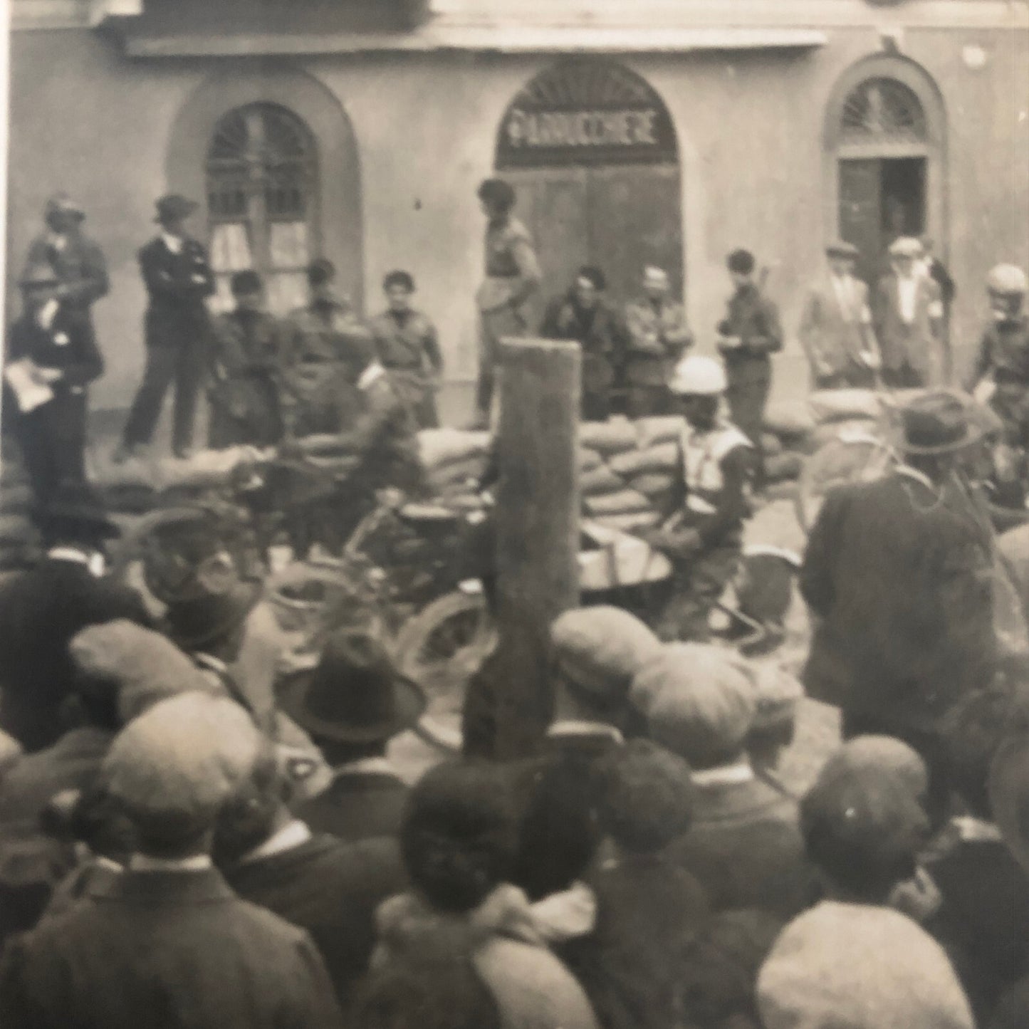 Tazio Nuvolari Motorcycle Racing Photo Photographs 1927 Circuito di Stradella