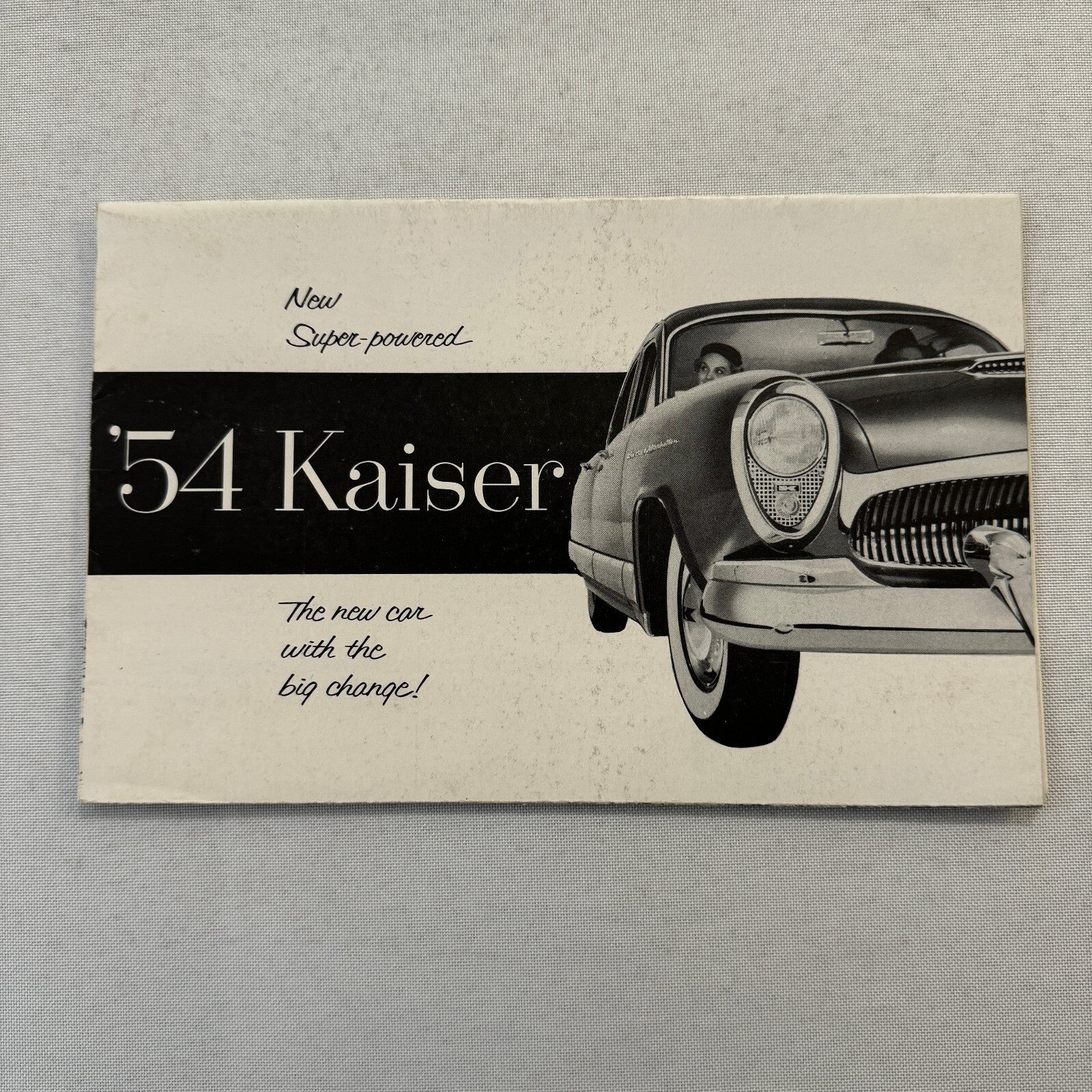 1954 Kaiser Car Sales Brochure Catalog Vintage Kaiser Darrin Manhattan Special