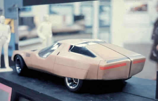 35MM Vintage Photo Slide Concept Car Design Model Prototype Vehicle