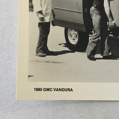 1980 GMC Vandura Van Truck Press Photo Photograph Print