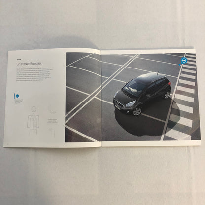 2012 Kia Venga Car Sales Brochure Catalog with Price List GERMAN Market