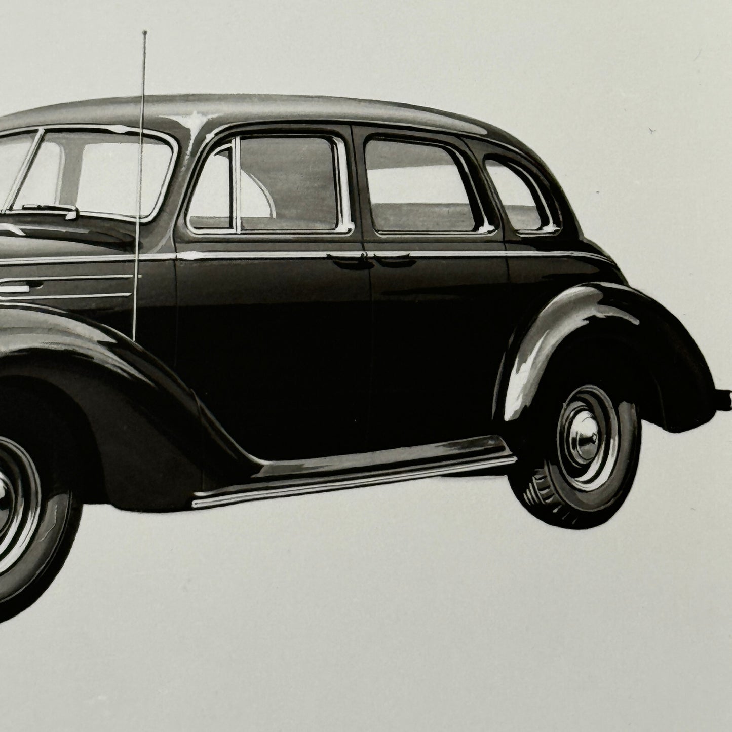 Vintage Toyota Car Press Photo Photograph