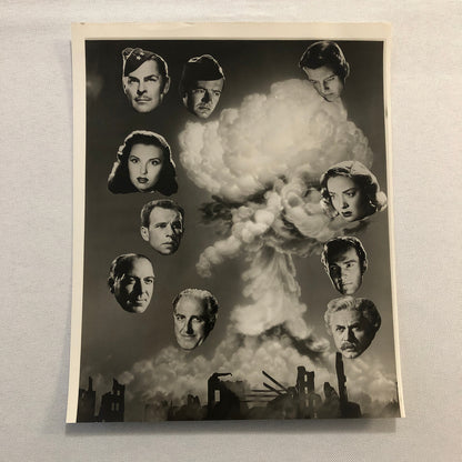 Vintage Movie Film Photo Photograph The Beginning or The End Hume Cronyn +