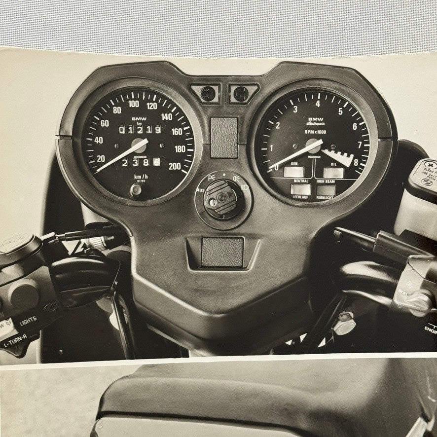 BMW R65 LS Motorcycle Bike Factory Press Photo Photograph Print Germany BMW R 65