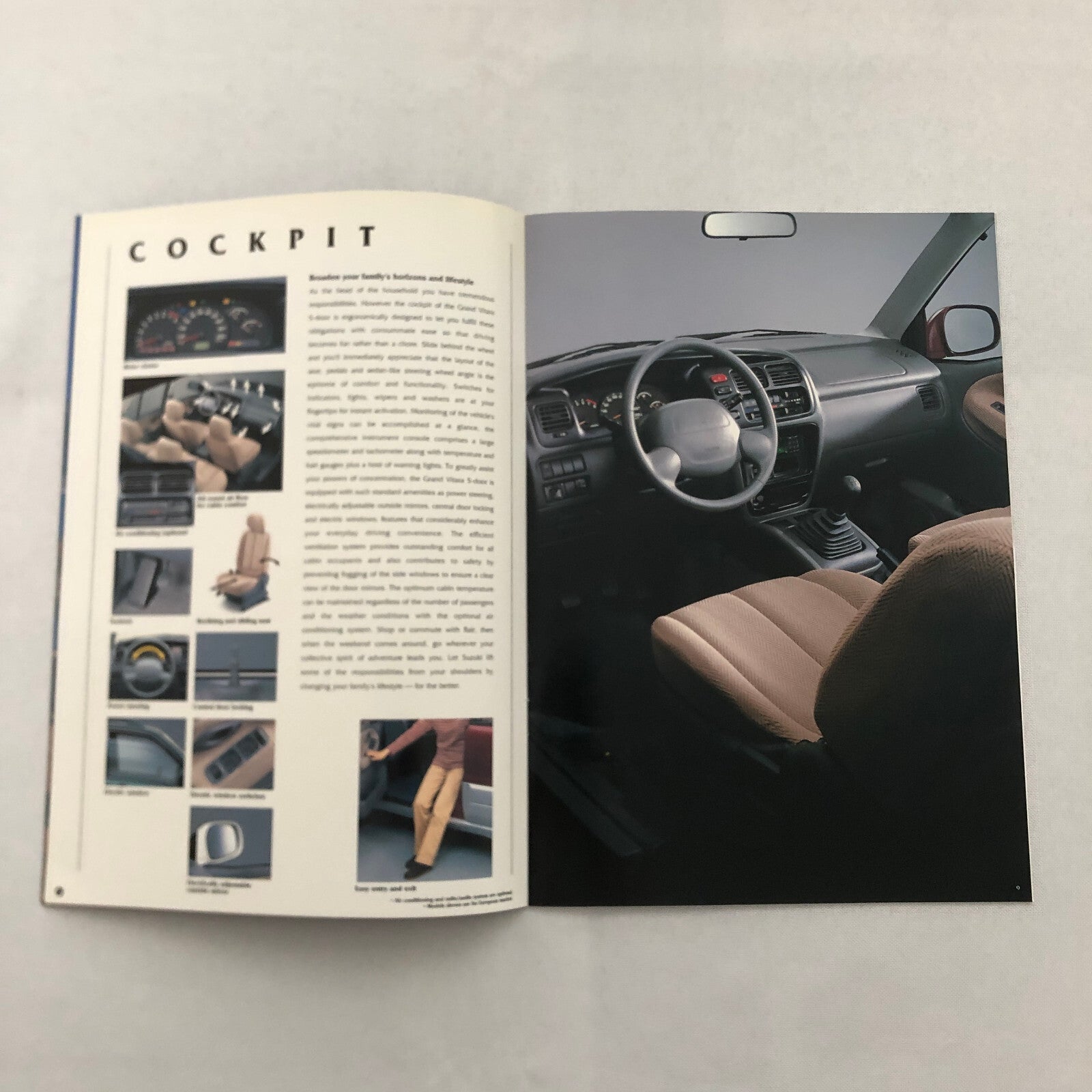 Suzuki Grand Vitara 4x4 Press Kit Brochure Photos 35MM Slides 1998