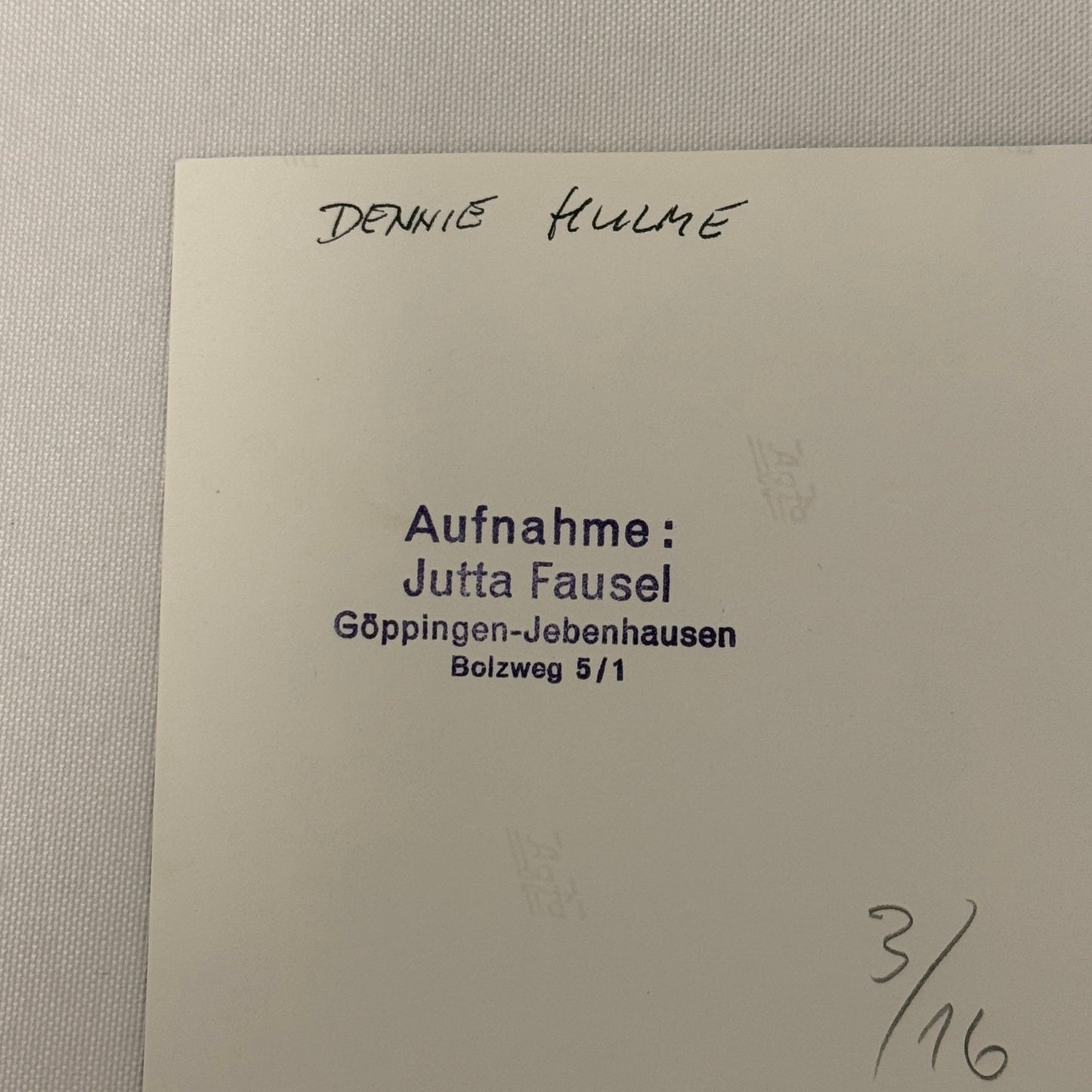 Vintage Racing Photo 1970 Italian Grand Prix Denny Hulme Denis Hulme Motorsport