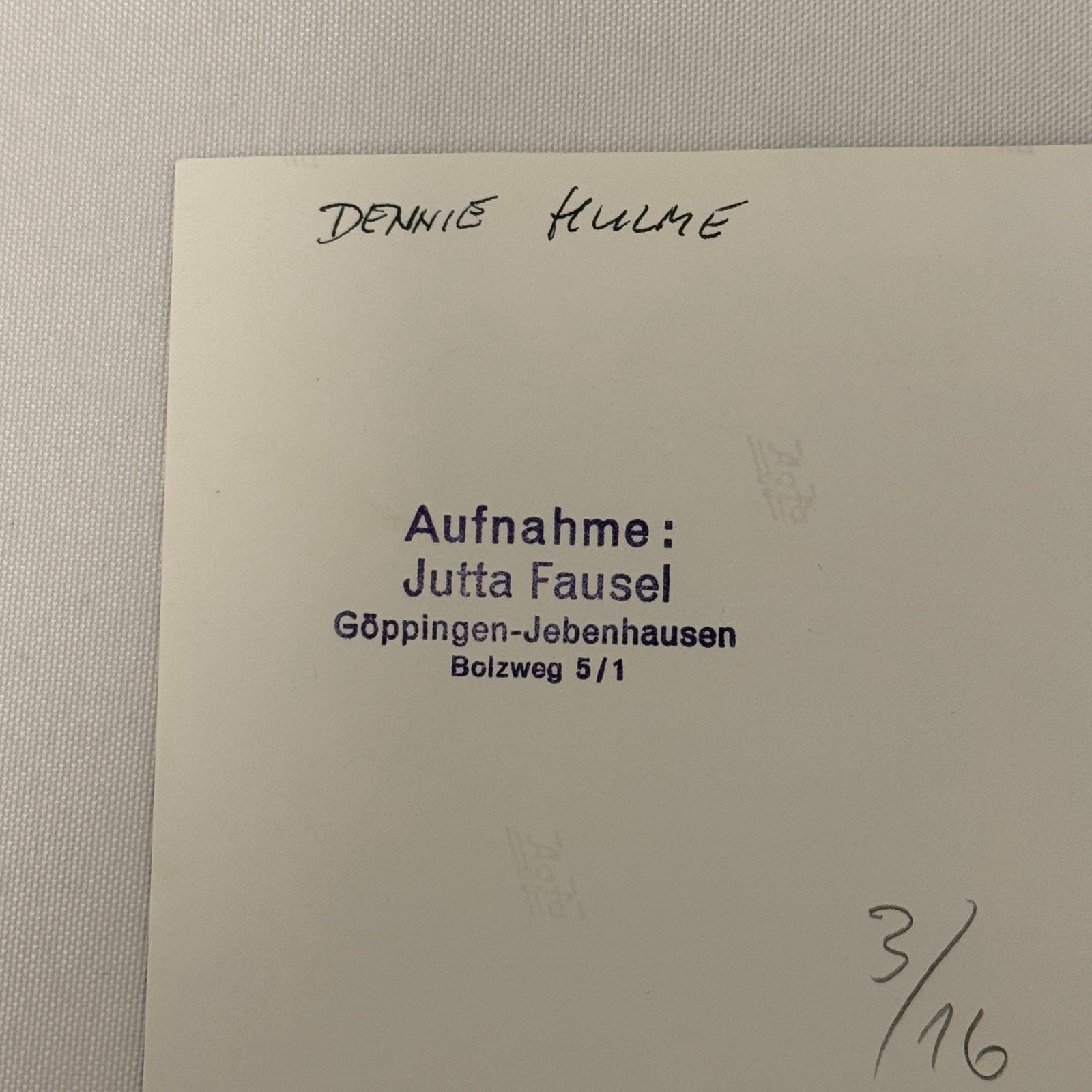 Vintage Racing Photo 1970 Italian Grand Prix Denny Hulme Denis Hulme Motorsport