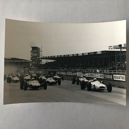 1965 British Grand Prix Silverstone Car Racing Photo Photograph Bernard Cahier