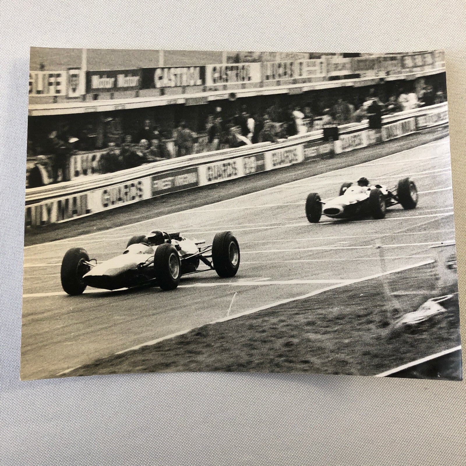 Vintage Grand Prix Racing Photo Photograph Print Motorsport Race Unidentified