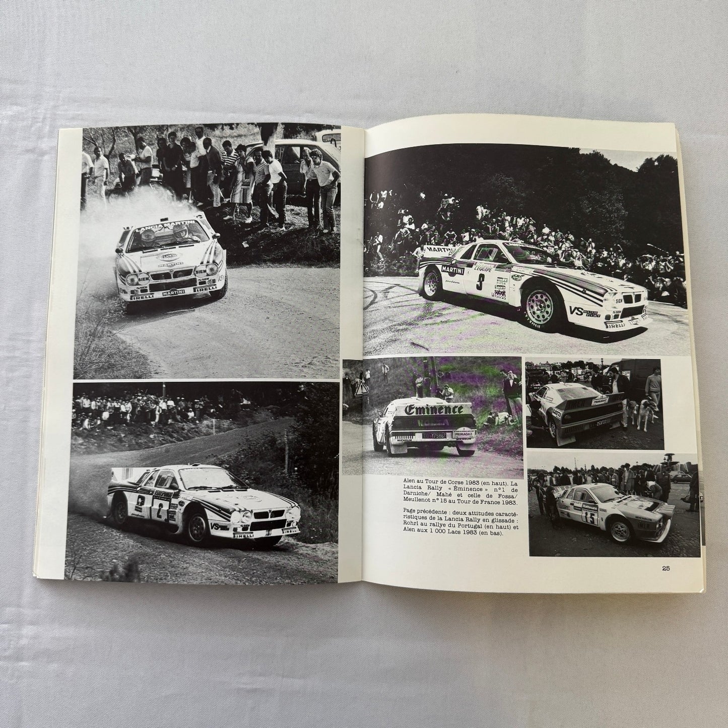 Lancia Rally 037 Rallye Racing Book Dossier Auto Motorsport FRENCH Text