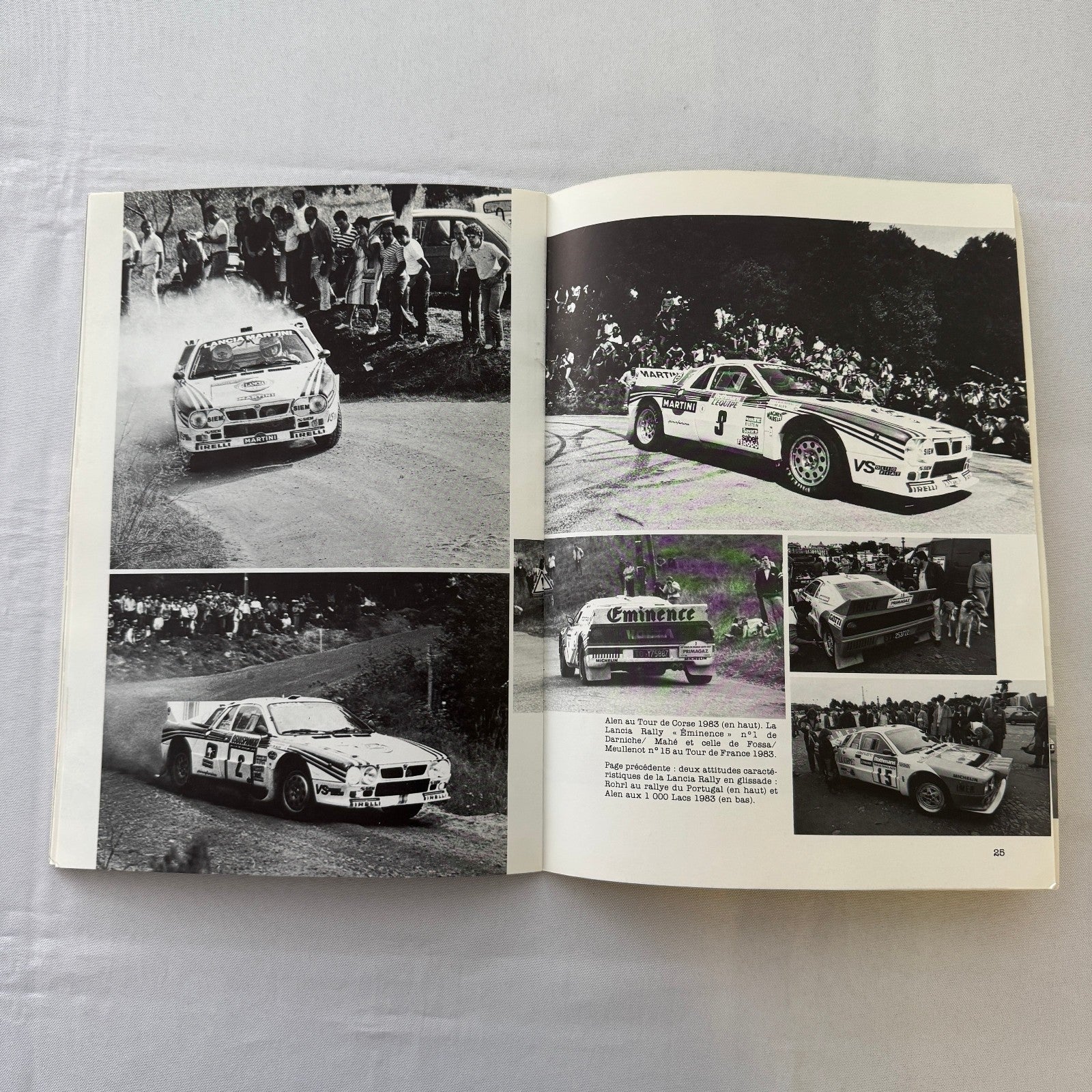 Lancia Rally 037 Rallye Racing Book Dossier Auto Motorsport FRENCH Text