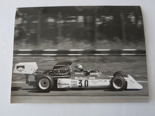 Vintage 1973 Argentine Grand Prix Racing Photograph Photo JP Beltoise BRM 
