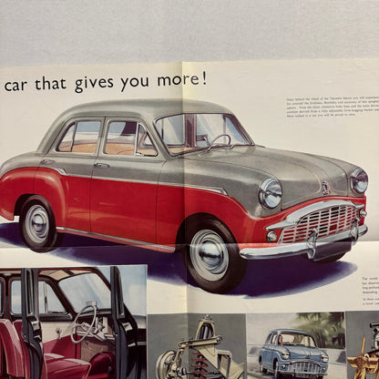 Standard Triumph Sedan Car Sales Brochure Catalog Vintage Advertising