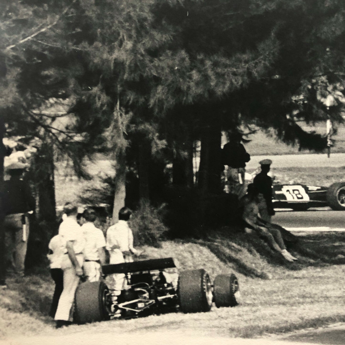 Vintage Grand Prix Racing Photo Photograph Jo Siffert Bernard Cahier