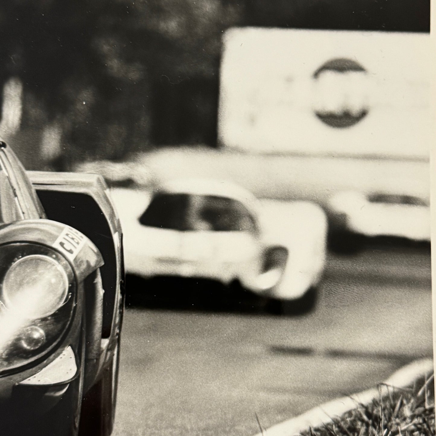 Renault Alpine 3000 Racing Car Photo Photograph Print Vintage 1968