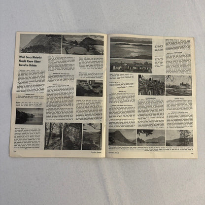 1955 Canadian Motorist Magazine General Motors Parade of Progress Futureliner +