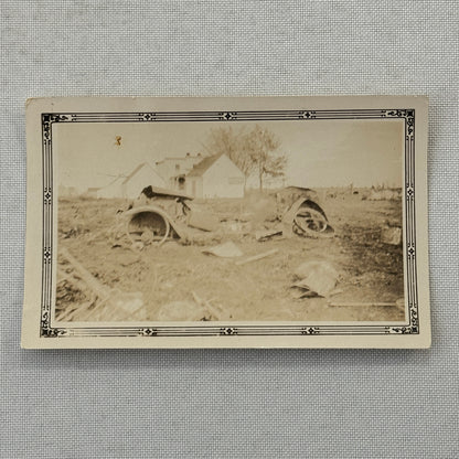 Abandoned Wrecked Car Automobile Vintage Photo Photograph Print
