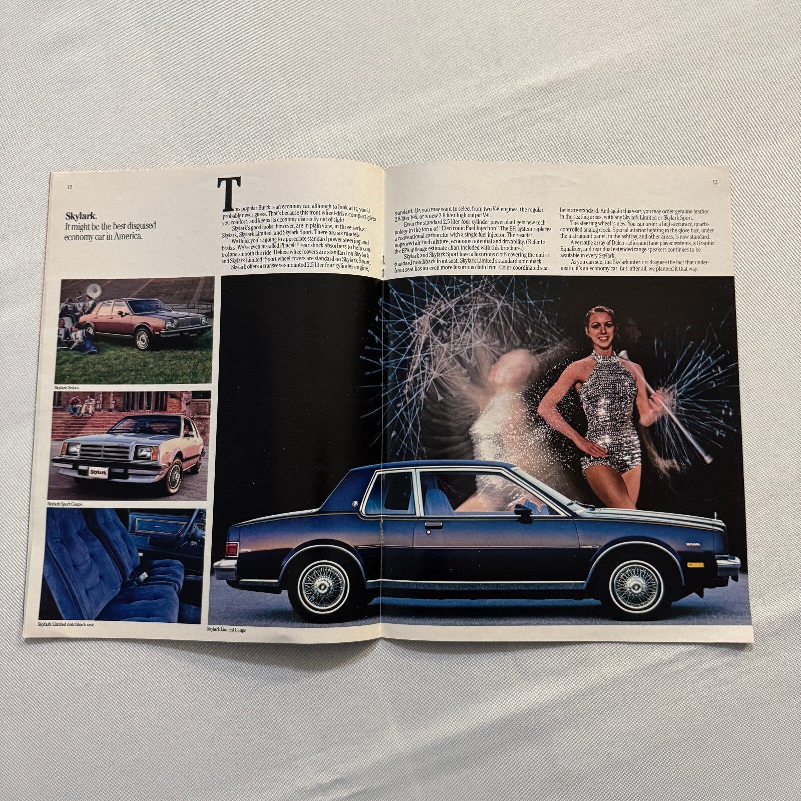 1982 Buick Car Sales Brochure Catalog Riviera Electra LeSabre Regal Skylark