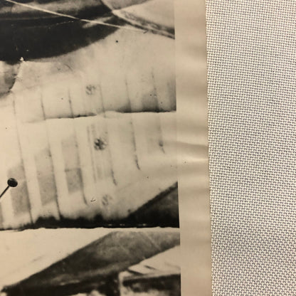 Press Photo Photograph Robber Escapes by Plane Airplane 1924 Chicago