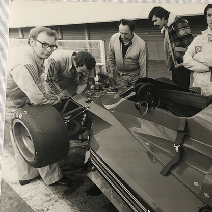 Vintage Alfa Romeo Brabham Martini Racing Car Photo Photograph Gordon Murray + 
