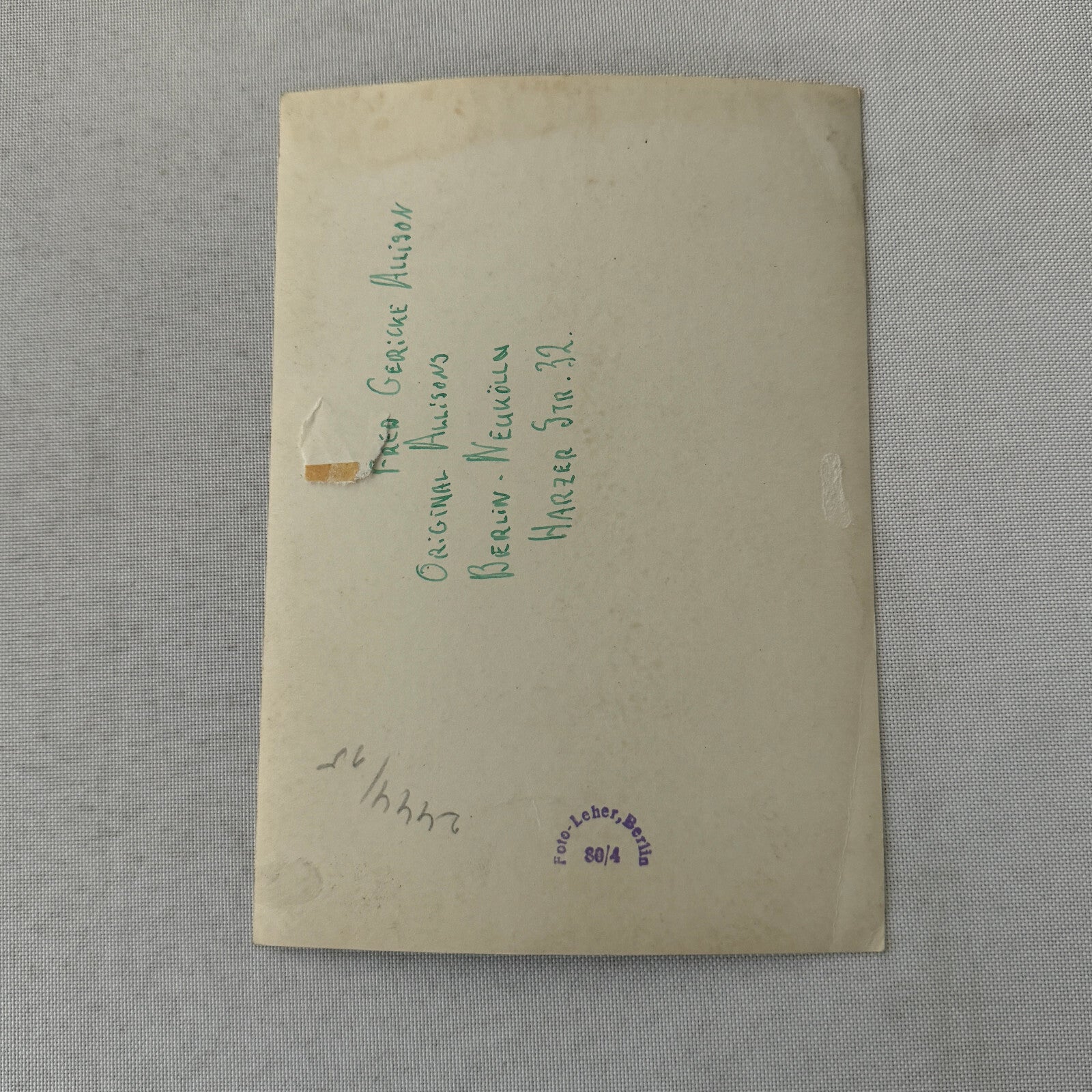 Vintage Circus Acrobat Tumbling Act Photo Photograph Original Allison Berlin