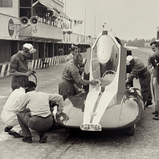 Fiat Abarth 750 Record Bertone 1956 Monza Racing Car Photo Photograph Modern