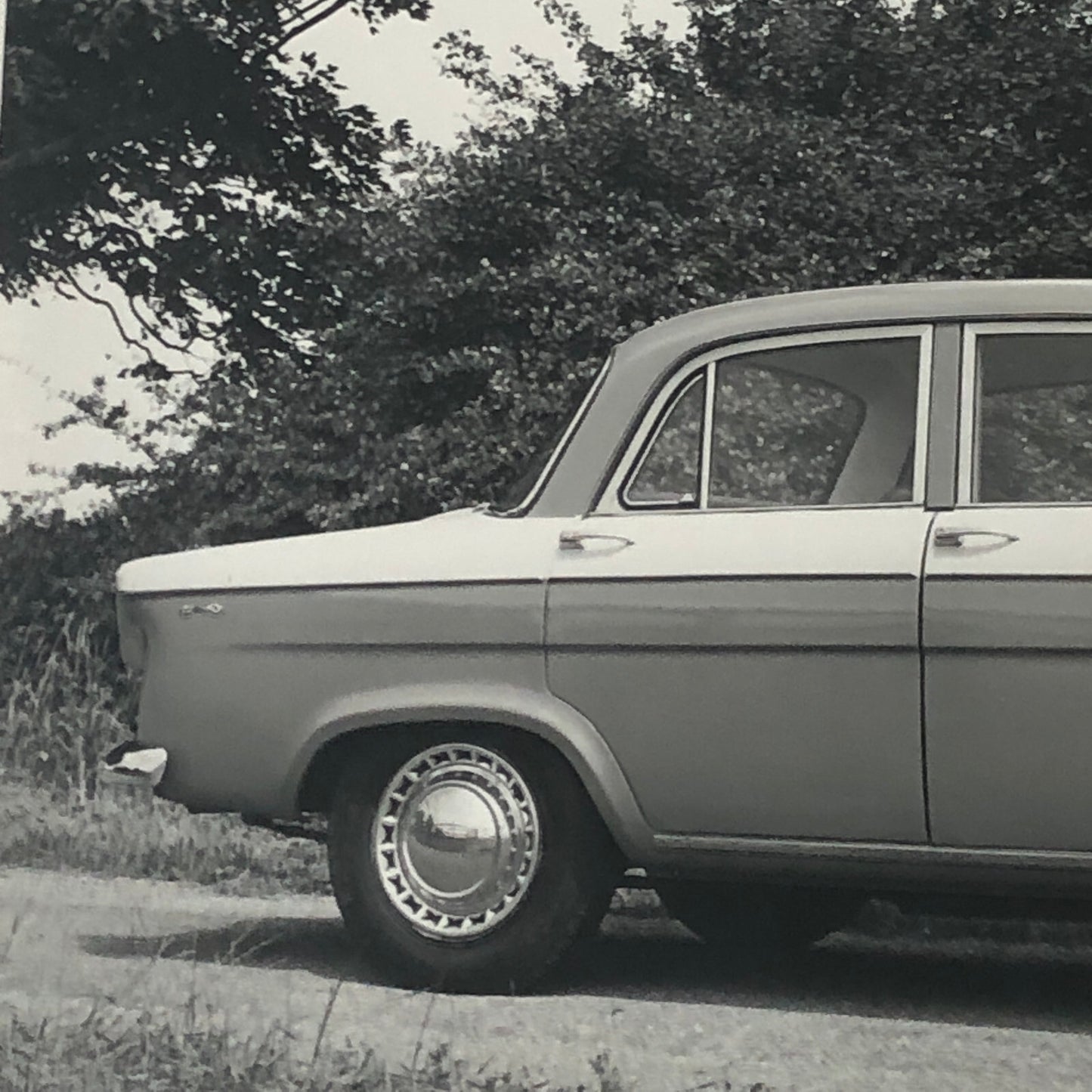 1961 Standard Vanguard Luxury Six Saloon Sedan Factory Press Photo Photograph