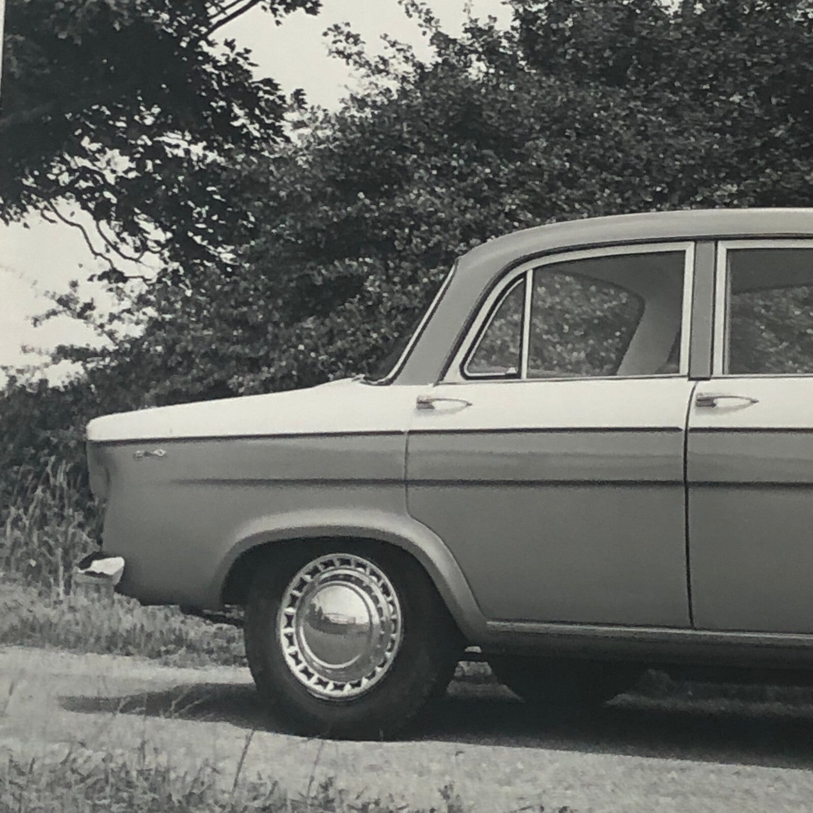 1961 Standard Vanguard Luxury Six Saloon Sedan Factory Press Photo Photograph