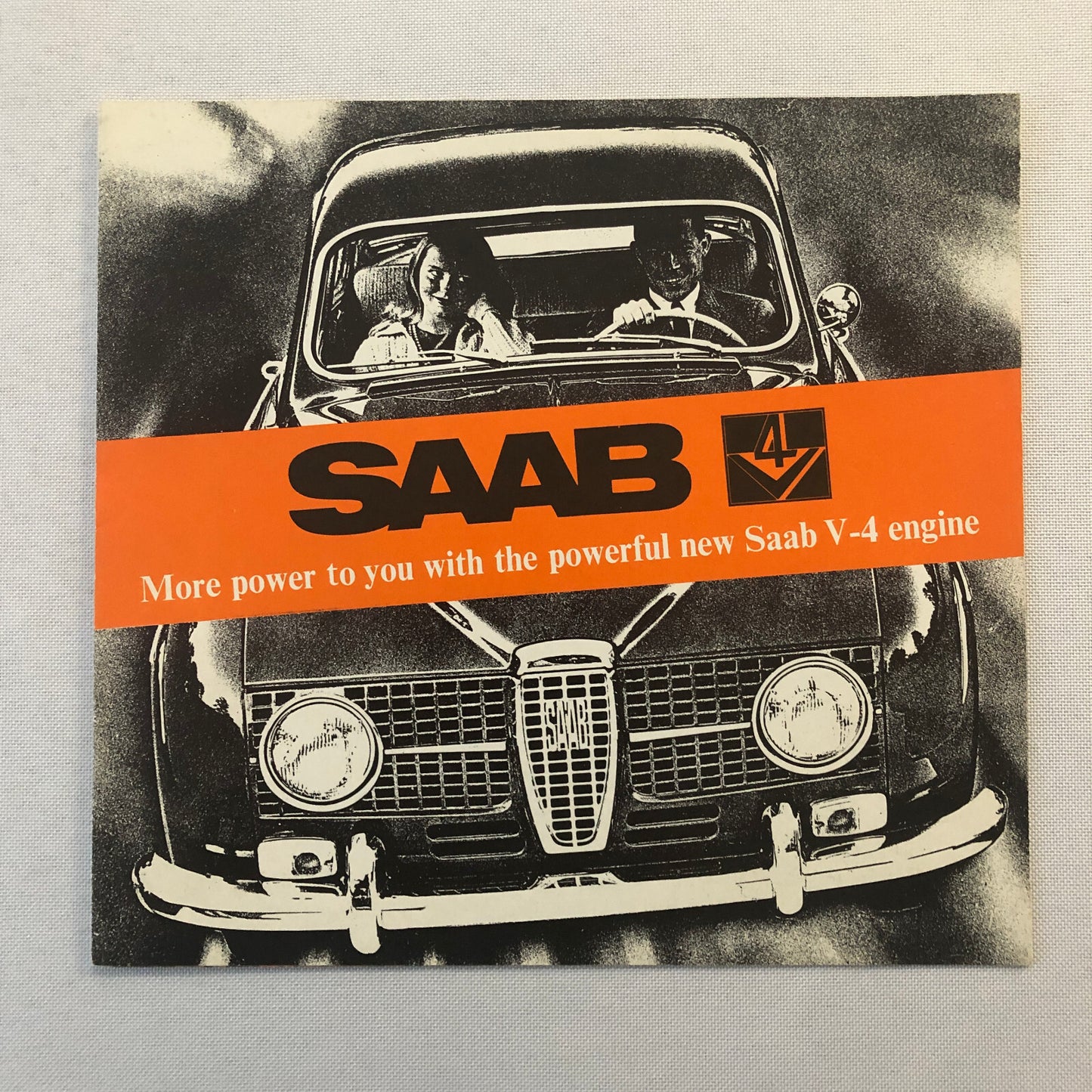 1967 Saab V4 Sedan and Station Wagon Car Sales Brochure Catalog Advertising