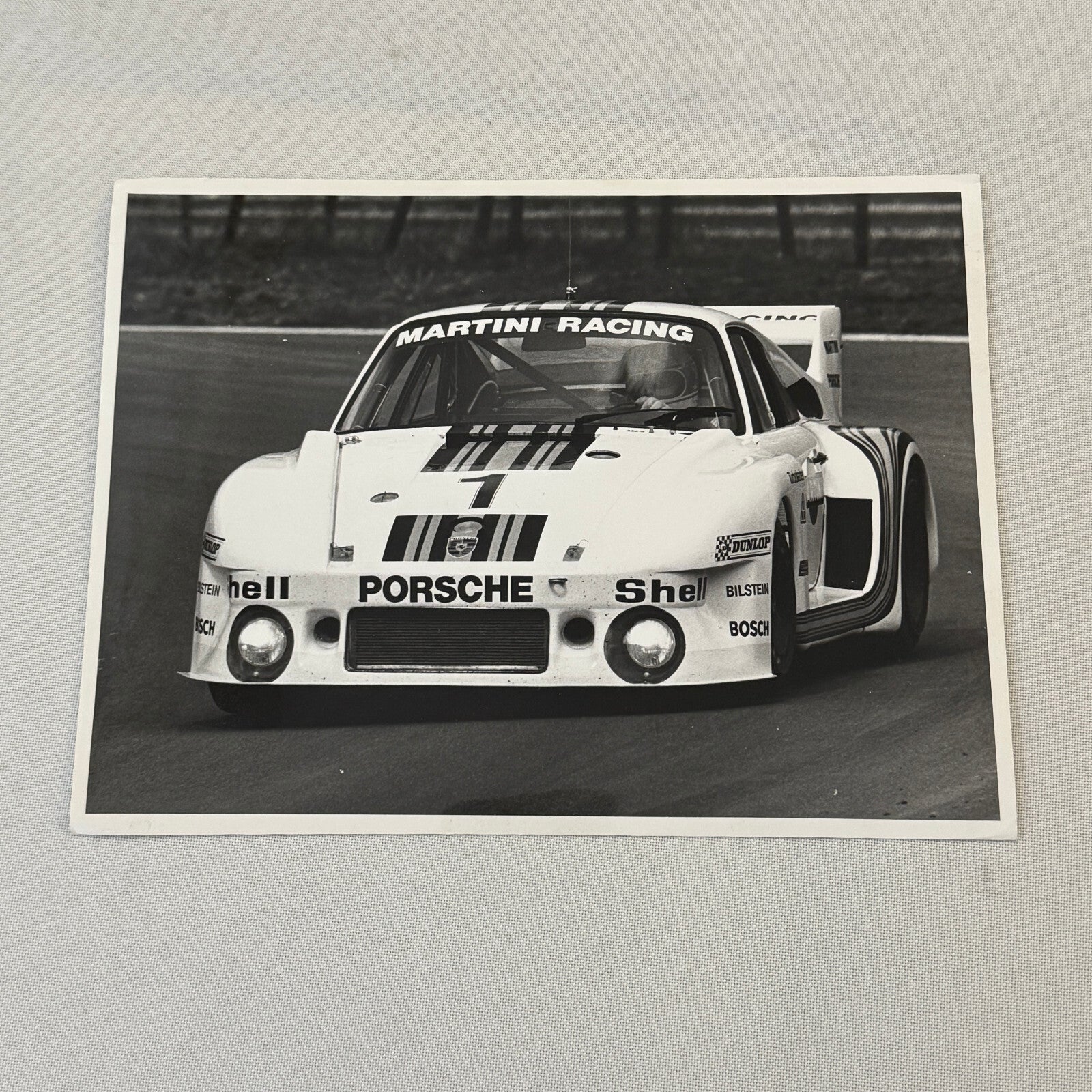 Vintage Porsche 935 Martini Racing Car Photo Photograph Print