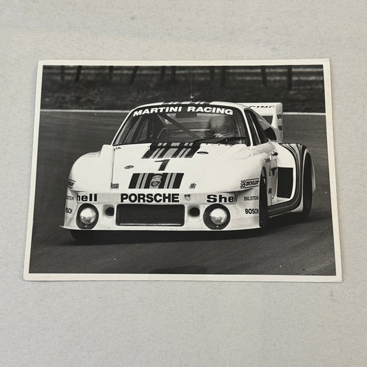 Vintage Porsche 935 Martini Racing Car Photo Photograph Print